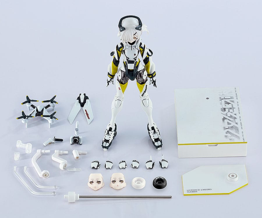 Shojo-Hatsudoki Action Figure Motored Cyborg Runner SSX_155ar Kinetic Ash 17 cm 4545784069882