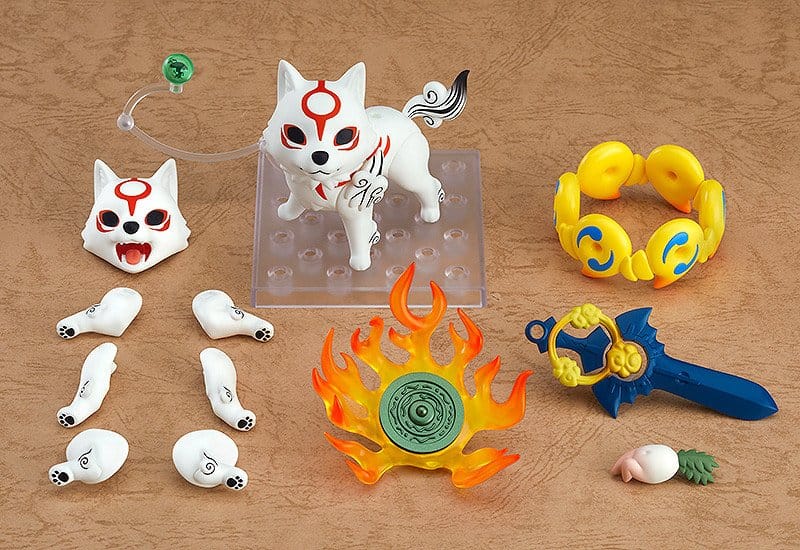 Okami Nendoroid Action Figure Amaterasu DX Ver. 10 cm 4545784070314