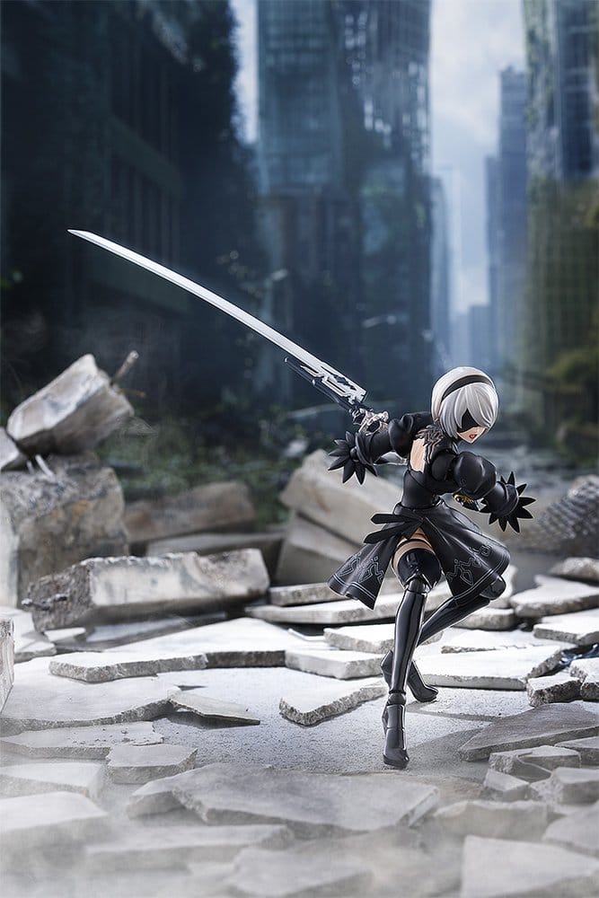 NieR:Automata Ver1.1a Figma Action Figure 2B (YoRHa No.2 Type B) 16 cm 4545784070581