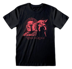 Star Wars The Mandalorian T-Shirt Handover Size S 5056811598491