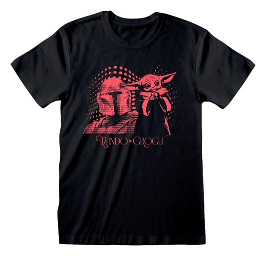 Star Wars The Mandalorian T-Shirt Handover Size S 5056811598491