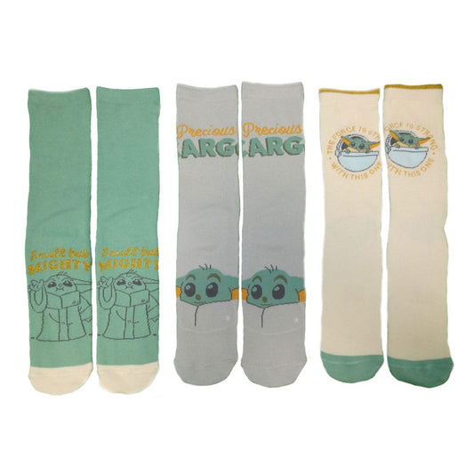 Star Wars The Mandalorian Socks 3-Pack Grogu L-XL 5056688584672