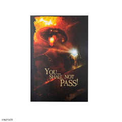 Lord of the Rings Notebook You... Shall not pass! 4895205612020
