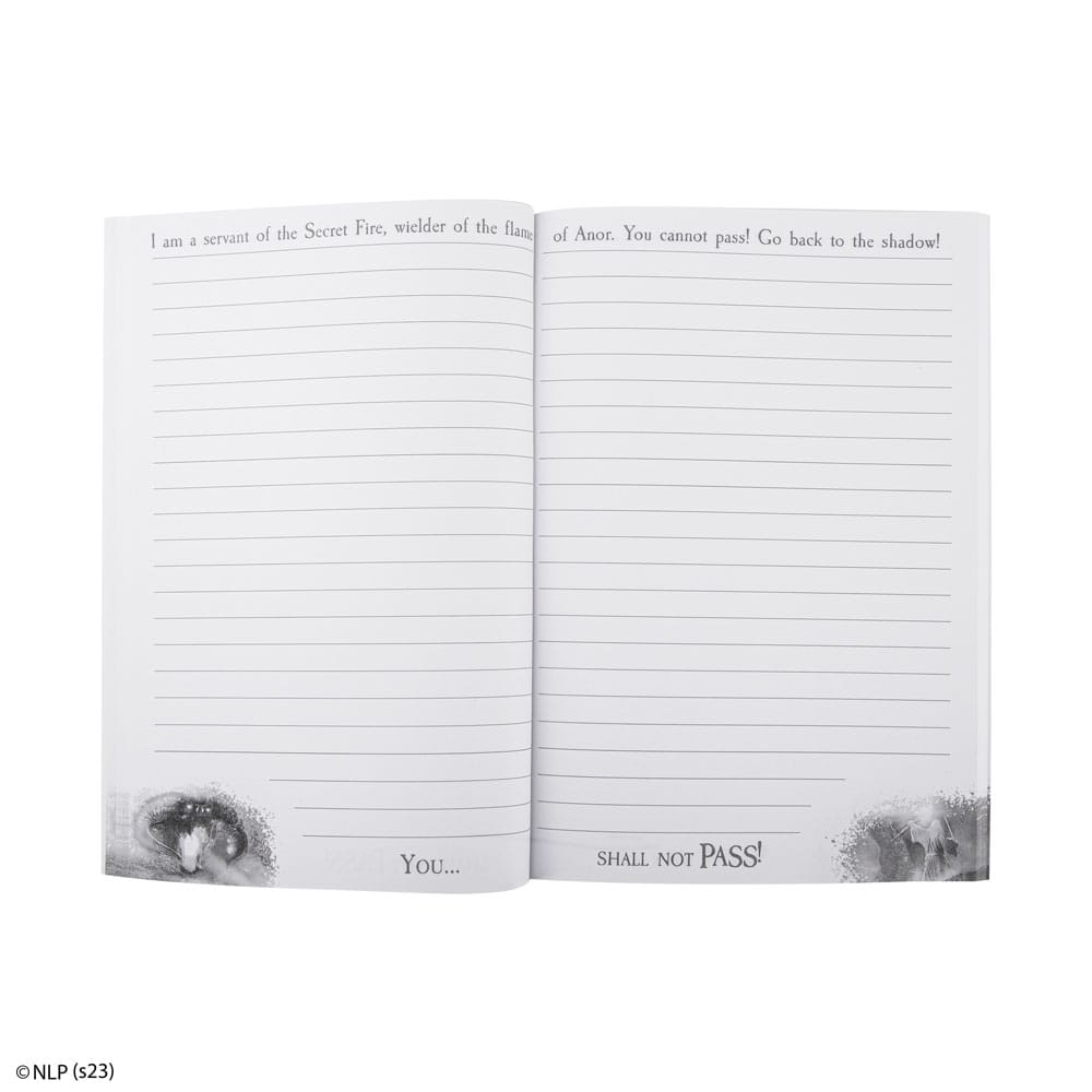 Lord of the Rings Notebook You... Shall not pass! 4895205612020