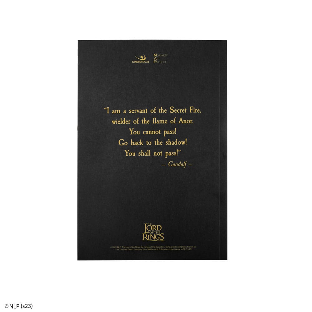 Lord of the Rings Notebook You... Shall not pass! 4895205612020