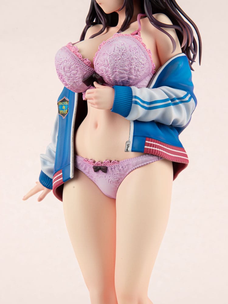 Original Character PVC Statue 1/6 Sukajan Jacket Kanojo wa Cool de Itai! Kyouka Kagura 27 cm 4902273507759