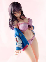Original Character PVC Statue 1/6 Sukajan Jacket Kanojo wa Cool de Itai! Kyouka Kagura 27 cm 4902273507759