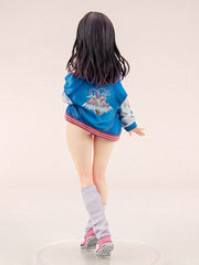 Original Character PVC Statue 1/6 Sukajan Jacket Kanojo wa Cool de Itai! Kyouka Kagura 27 cm 4902273507759