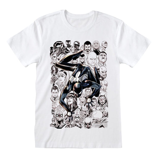 Marvel T-Shirt Spider-Man Black Suit Spider Size XL 5056688531454