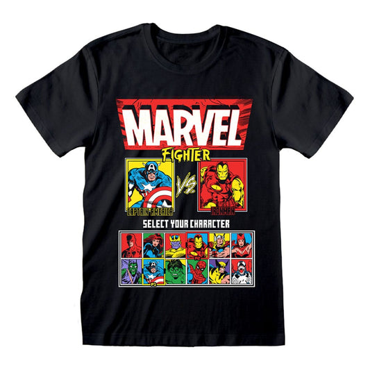 Marvel T-Shirt Vs. Screen  Size S 5056811535335