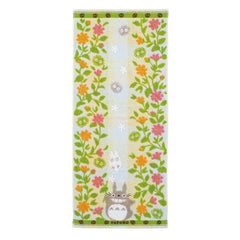 My Neighbor Totoro Towel Totoro Flower garden 34 x 80 cm  4992272501711