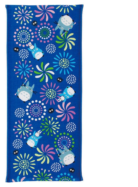 My Neighbor Totoro Imabari Towel Totoro Fireworks 34 x 80 cm 4992272533163