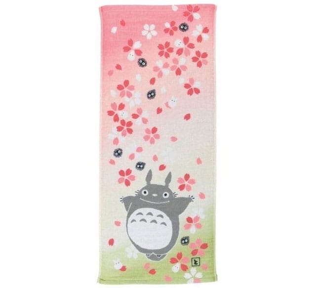My Neighbor Totoro Imabari Towel Totoro Hanafubuki 34 x 80 cm 4992272585308