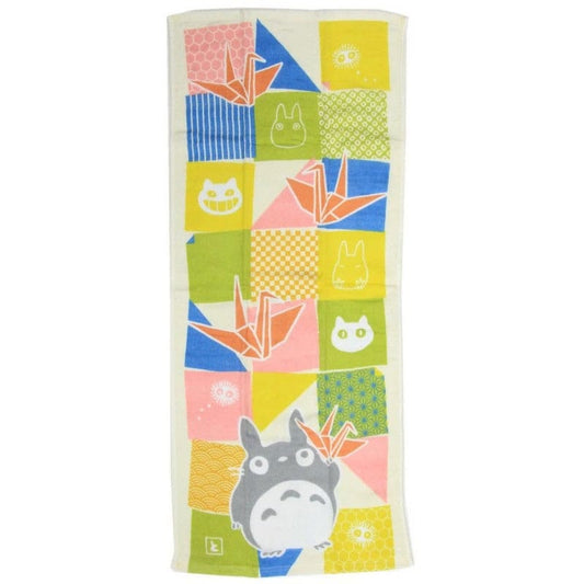 My Neighbor Totoro Imabari Towel Totoro Origami 34 x 80 cm 4992272585315