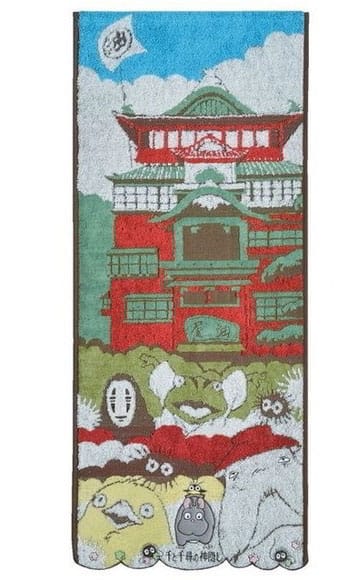 Spirited Away Towel Aburaya 34 x 80 cm  4992272601756