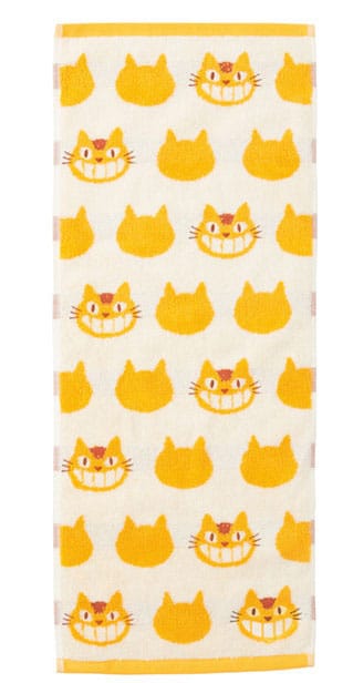 My Neighbor Totoro Towel Catbus Silhouette 33 x 80 cm  4992272649277