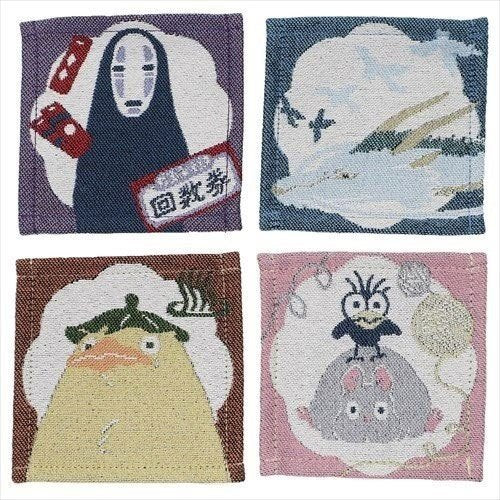 Spirited Away Coaster 4-Pack Characters 4992272649857