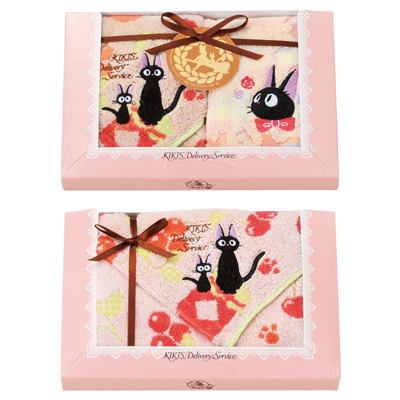 Kiki´s Delivery Service Towel 3-Set Jiji Red Fruit Jams 4992272719727