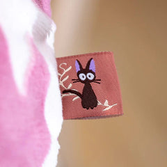 Kiki's Delivery Service Opalised block Cushion Jiji silhouette 20 x 43 cm 4992272876314