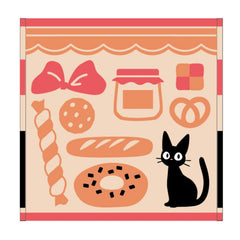Kiki's Delivery Service Mini Towel Jiji's Bakery 25 x 25 cm 4992272922127