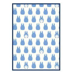 My Neighbor Totoro Fluffy blanket Totoro Silhouette 100 x 140 cm 4992272929690