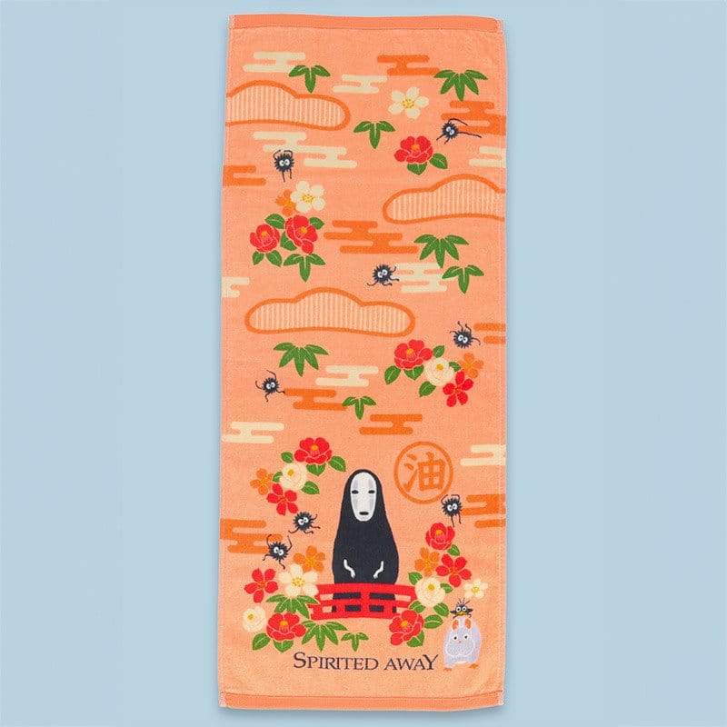 Chihiros Reise ins Zauberland Natsu Handtuch No Face & Flowers 34 x 80 cmSpirited Away Natsu Towel No Face & Flowers 34 x 80 cmLe Voyage de Chihiro Natsu serviette de toilette No Face & Flowers 34 x 80 cmEl viaje de Chihiro Natsu Toalla No Face & Flowers  4992272937930