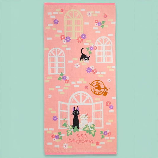 Kiki´s kleiner Lieferservice Handtuch Sweet Pink Jiji 70 x 140 cmKiki's Delivery Service Towel Sweet Pink Jiji 70 x 140 cmKiki la petite sorcière Natsu serviette de toilette Sweet Pink Jiji 70 x 140 cmNicky, la aprendiz de bruja Natsu Toalla Sweet Pink Ji 4992272937954