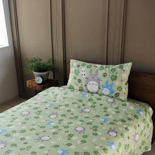 Mein Nachbar Totoro Natsu Bettwäsche Totoro Green LeafMy Neighbor Totoro Natsu Duvet Set Totoro Green LeafMon voisin Totoro Natsu parure de lit Totoro Green LeafMi vecino Totoro Natsu Funda Nórdica Totoro Green Leaf 4992272938302