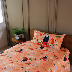 Spirited Away Natsu Duvet Set No Face & Flowers 4992272938333