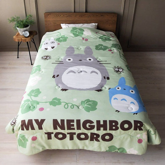 Mein Nachbar Totoro Natsu Bettwäsche Totoro Green LeafMy Neighbor Totoro Natsu Comforter Totoro Green LeafMon voisin Totoro Natsu couette Totoro Green LeafMi vecino Totoro Natsu Edredón Totoro Green Leaf 4992272938340