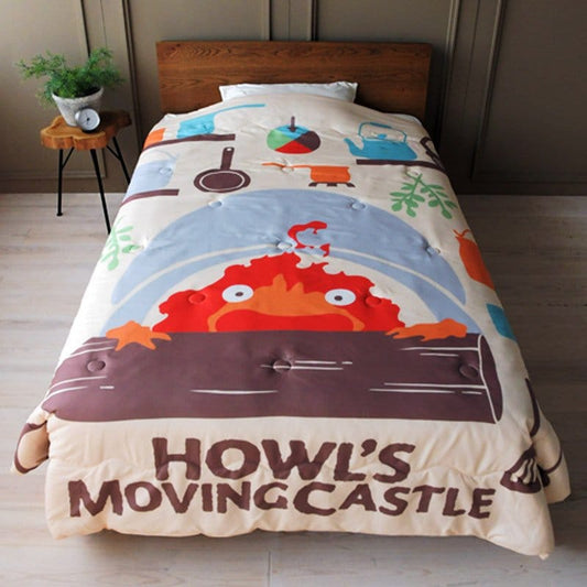 Das wandelnde Schloss Natsu Bettwäsche Cook with CalciferHowl’s Moving Castle Natsu Comforter Cook with CalciferLe Château ambulant Natsu couette Cook with CalciferEl castillo ambulante Natsu Edredón Cook with Calcifer 4992272938364