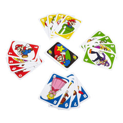 Super Mario Card Game UNO 0887961331240