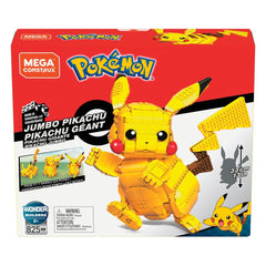 Pokémon Mega Construx Wonder Builders Construction Set Jumbo Pikachu 33 cm 0887961661149