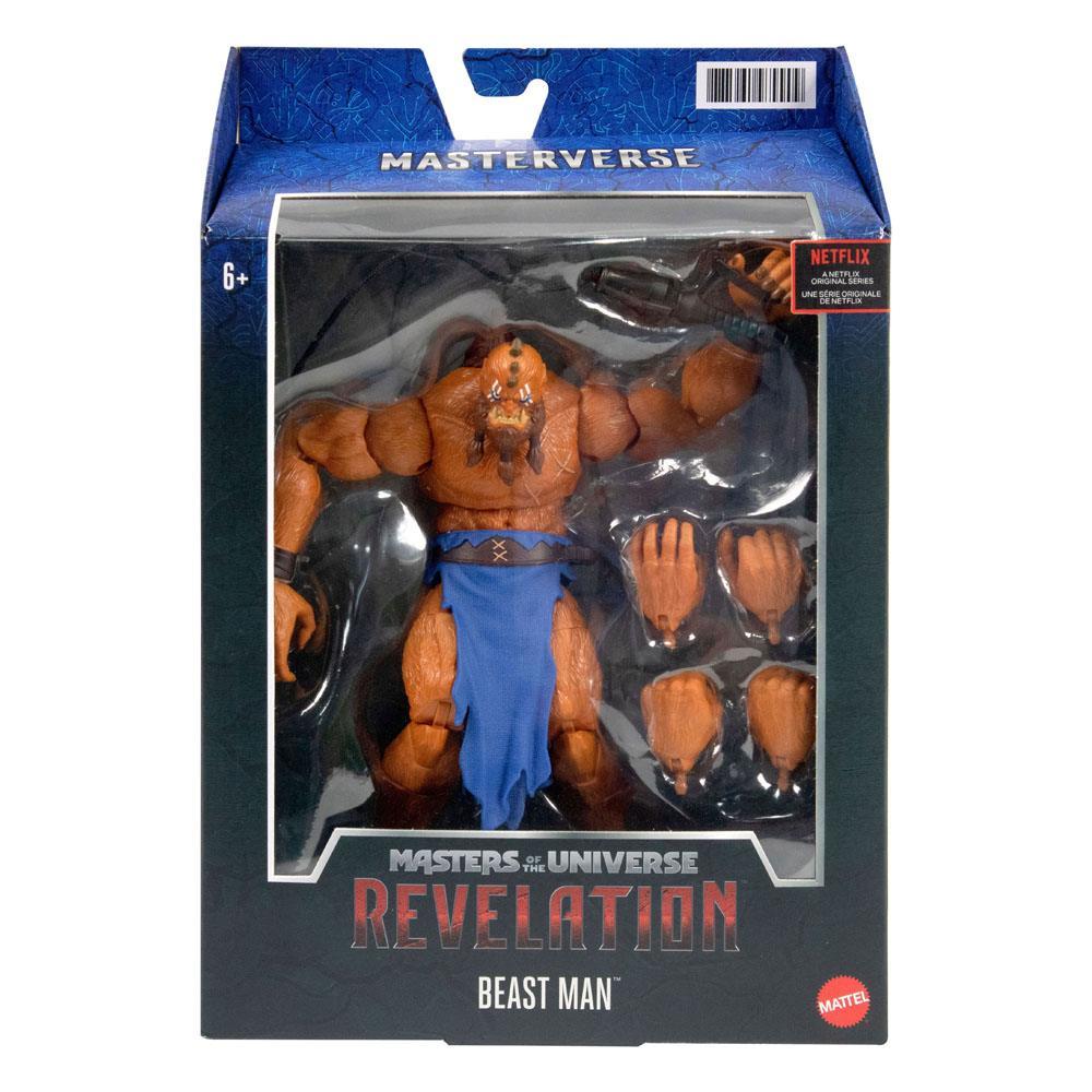 Masters Of The Universe: Revelation Masterverse Action Figure 2021 Beast Man 18 Cm - Amuzzi