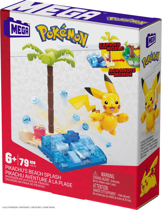 Pokémon Mega Construx Construction Set Pikach 0194735026623