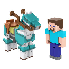 Minecraft Action Figure 2-Pack Steve & Armore 0194735032068