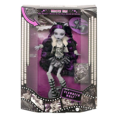 Monster High Reel Drama Doll Clawdeen Wolf in Black And White 0194735104802