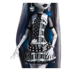 Monster High Reel Drama Doll Frankie Stein in Black And White 0194735104789