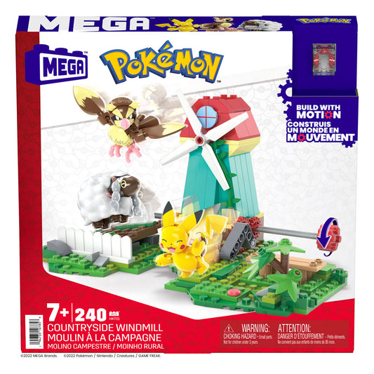 Pokémon Mega Construx Construction Set Countryside Windmill 15 cm 0194735107858