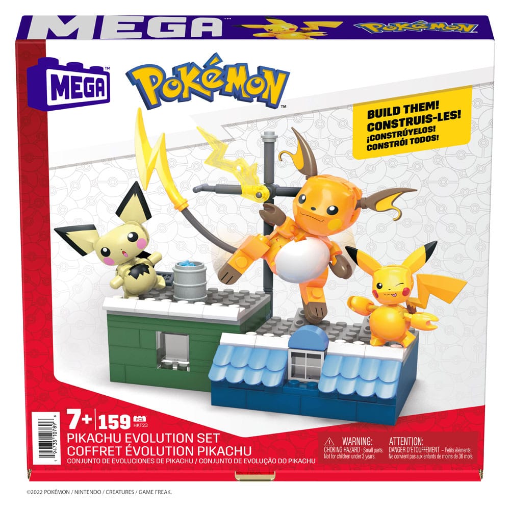 Pokémon MEGA Construction Set Pikachu Evoluti 0194735107896