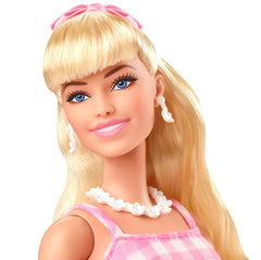 Barbie The Movie Doll Barbie in Pink Gingham Dress 0194735160709