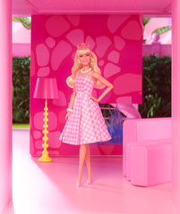 Barbie The Movie Doll Barbie in Pink Gingham Dress 0194735160709