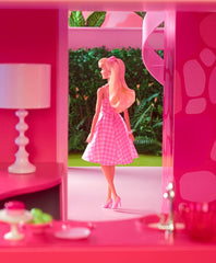 Barbie The Movie Doll Barbie in Pink Gingham Dress 0194735160709