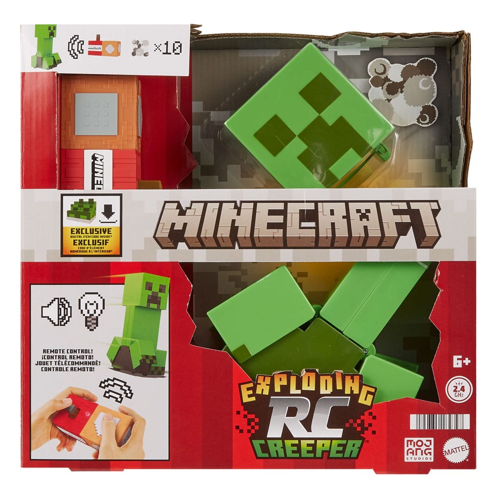 Minecraft Figure Exploding RC Creeper 25 cm 0194735184347