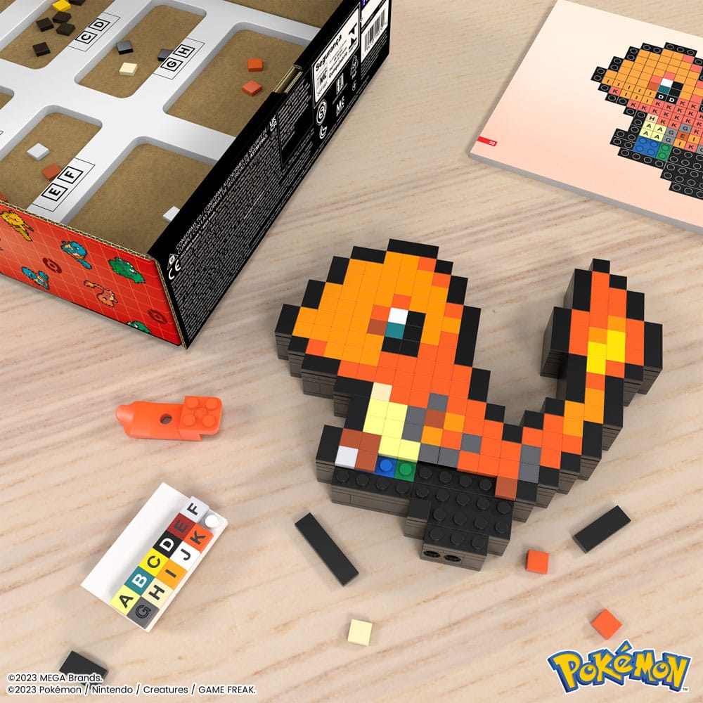 Pokémon MEGA Construction Set Charmander Pixe 0194735190799