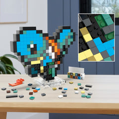 Pokémon MEGA Construction Set Squirtle Pixel Art 0194735190843