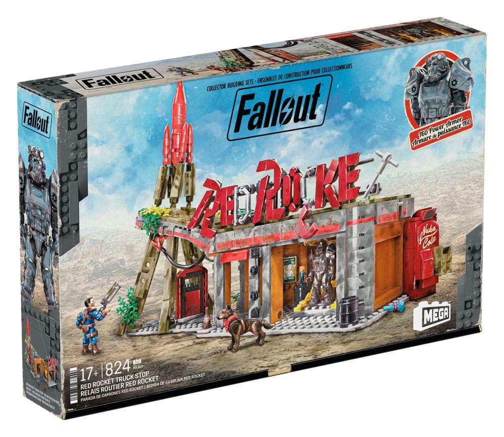Fallout MEGA Construction Set Red Rocket Truck Stop 0194735237449