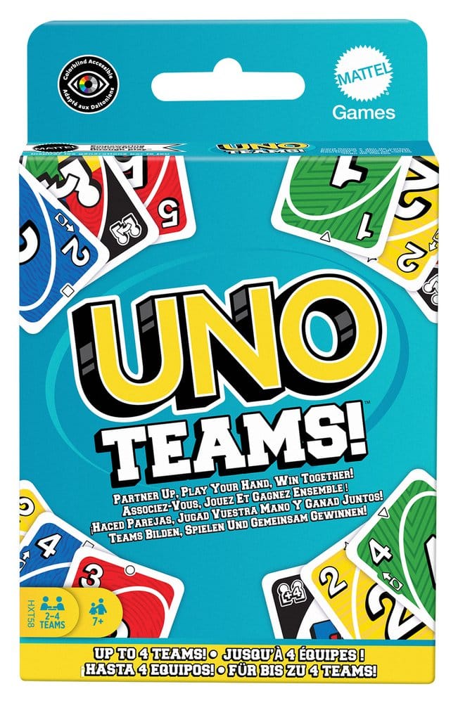 UNO Teams Card Game 194735238026