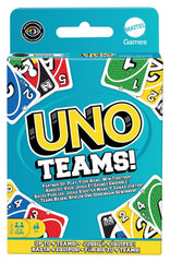 UNO Teams Card Game 194735238026