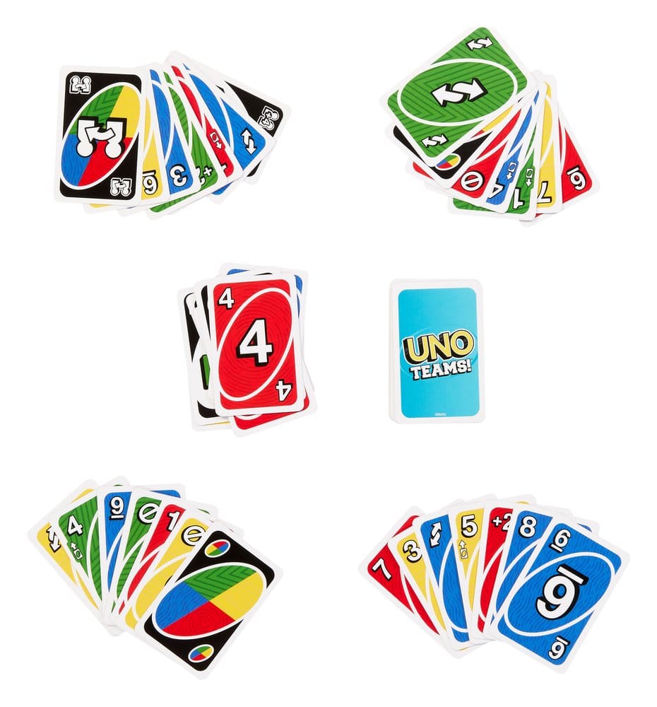 UNO Teams Card Game 194735238026